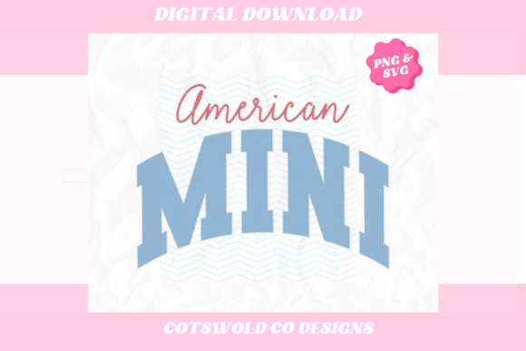 American Mini Varsity PNG SVG Design Review