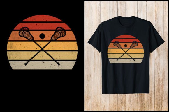 Lacrosse Retro T-shirt Design Review