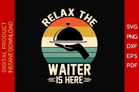Retro Vintage Relax the Waiter is Here Review